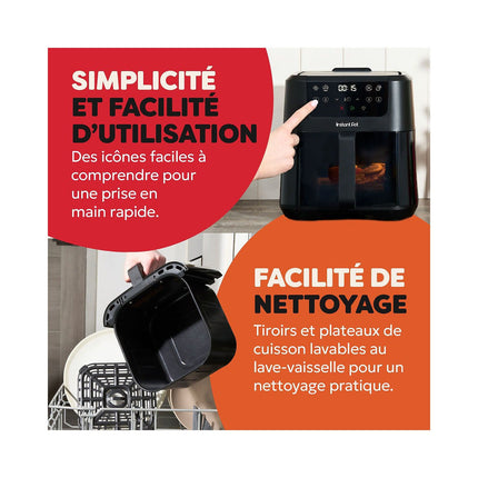 Friteuse sans huile INSTANT POT Vortex ClearCook OdorErase 4,7 L