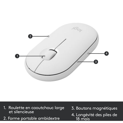 Clavier + Souris LOGITECH MK470 Graphite