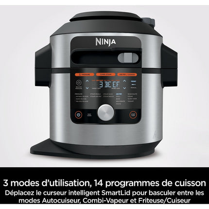 Multicuiseur NINJA Foodi Max OL750EU gris/noir 7,5 L, 14 modes de cuisson dont air fryer
