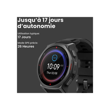 Montre sport AMAZFIT T-Rex 3 Pro 44mm Black Gold