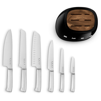 Bloc couteaux SMEG 6 pcs multi-usages