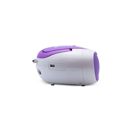Radio CD MOOOV Lecteur CD Pop Purple avec radio FM et p
