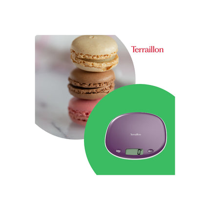 Balance de cuisine TERRAILLON macaron + intense