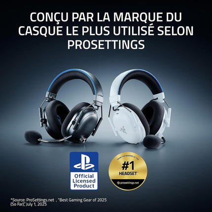Casque gamer RAZER BLACKSHARK V3 PRO PLAYSTATION NOIR