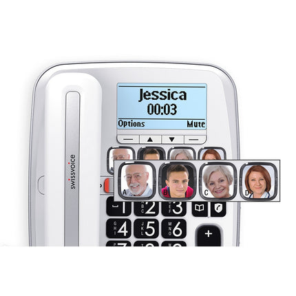 Téléphone filaire SWISSVOICE XTRA 3355 Combo Voice