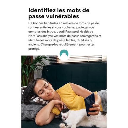 Logiciel antivirus et optimisation NORDVPN NordPass Premium 1 an d'abonnement