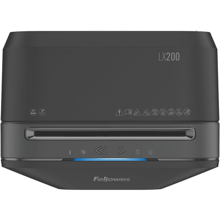 Destructeur FELLOWES MICROSHRED LX200 NOIR