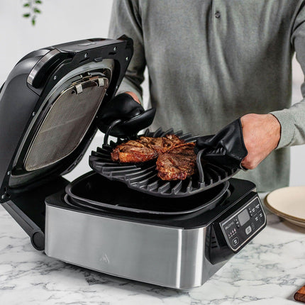 Grille-viande NINJA Foodi AG301EU grill et barbecue multifonction, 24.5x25.5 cm