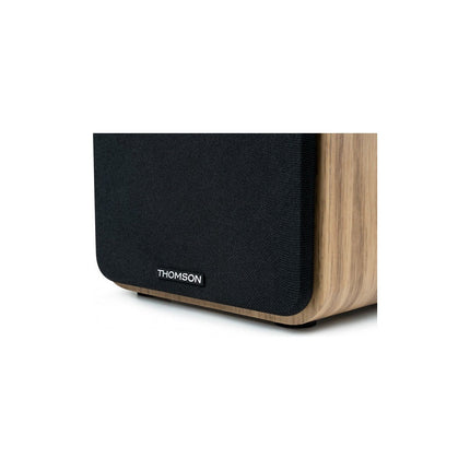 Enceinte bibliothèque THOMSON 100W Musicaux - Marron