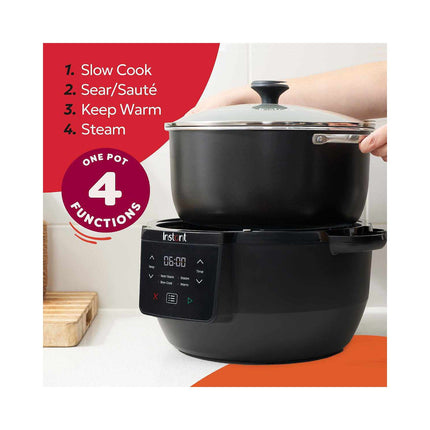 Multicuiseur INSTANT POT Mijoteuse 4 en 1 qualité supérieure 7,1L