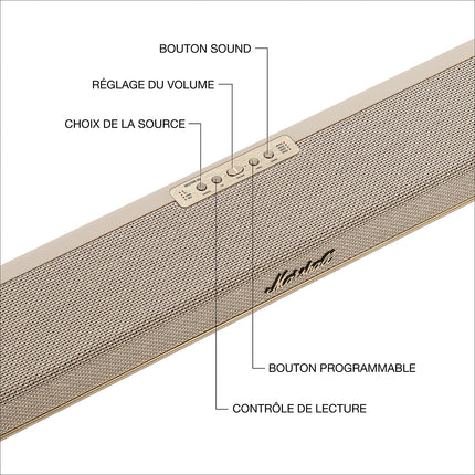 Barre de son MARSHALL HESTON 60 Noire