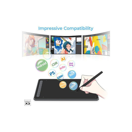 Tablette graphique XPPEN Deco LW Noir