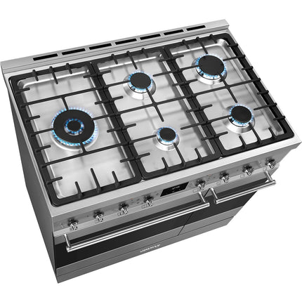 Piano de cuisson gaz SMEG C92GMX2