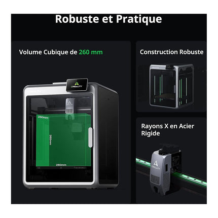 Imprimante 3D CREALITY K2 Combo Imprimante 3D,Multicolore,CFS