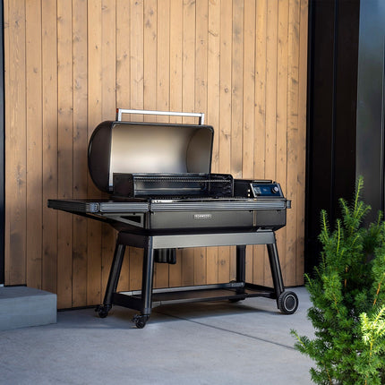 Barbecue pellet LE MARQUIER IRONWOOD XL sur chariot 86 cm