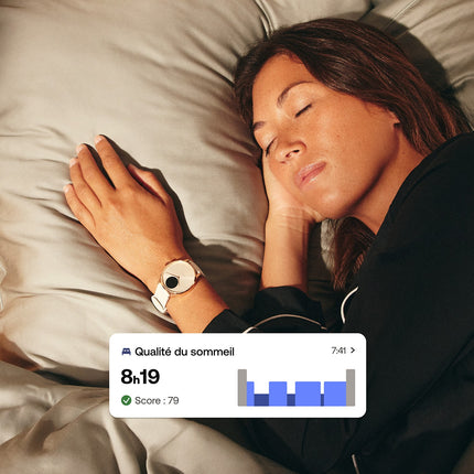 Montre santé WITHINGS Scanwatch Light Gold