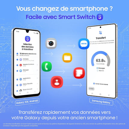 Smartphone SAMSUNG Galaxy Z Flip7 FE 128Go