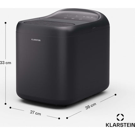 Machine à glaçons KLARSTEIN SparkIce 1.5L 15kg/24h AutoClean
