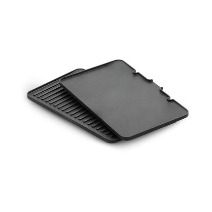 Grille-viande BRAUN CG9160 inox 2 zones de cuissson, plaques amovible, sonde, 37x23 cm