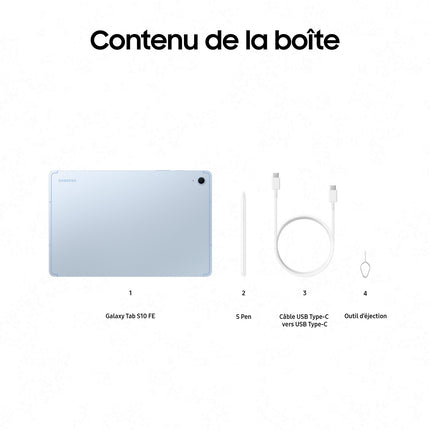 Tablette Android SAMSUNG Galaxy Tab S10FE