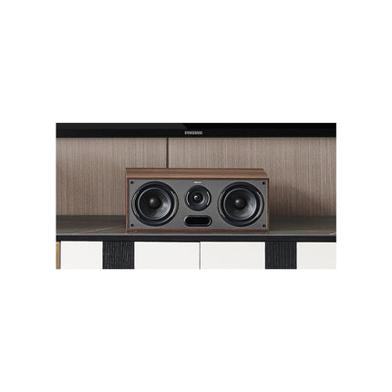 Enceinte centrale ELIPSON Horus 10C Noyer et gris