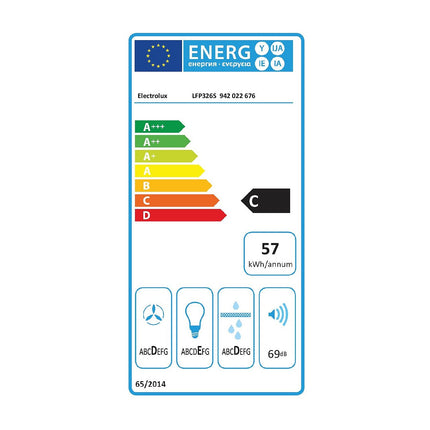 Hotte tiroir ELECTROLUX LFP326S LED