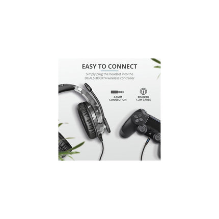 Micro-casque TRUST pour PS4 / 5 Filaire Forze avec Micro