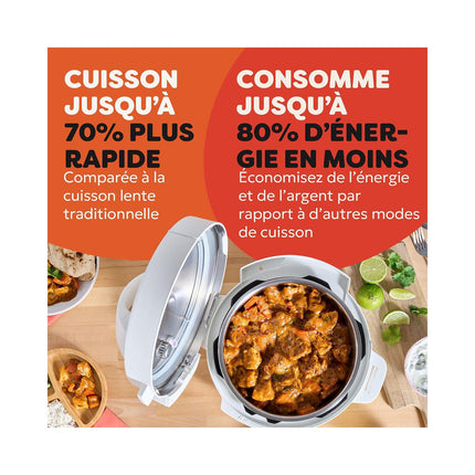 Multicuiseur INSTANT POT Classic 5,7L Sea Salt