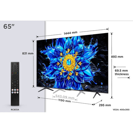 TV Mini LED TCL 65P89L 2026 - 65 pouces (165 cm)