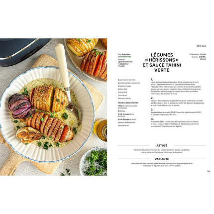 Livre de cuisine HACHETTE Recettes Airfryer Ninja Crispi