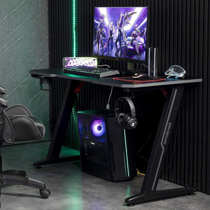 Bureau gamer AMSTRAD DESK120Z-GREY