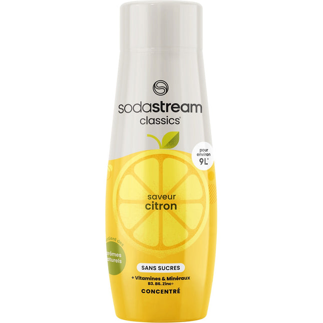 Concentré SODASTREAM CITRON SANS SUCRES 440ml