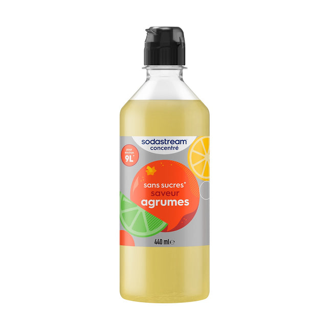 Concentré SODASTREAM saveur agrumes sans sucres 440 mL