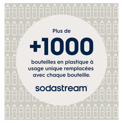 Bouteille isotherme SODASTREAM Gourde Fizz & Go Cool sable