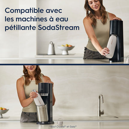 Bouteille isotherme SODASTREAM Gourde Fizz & Go Cool sable