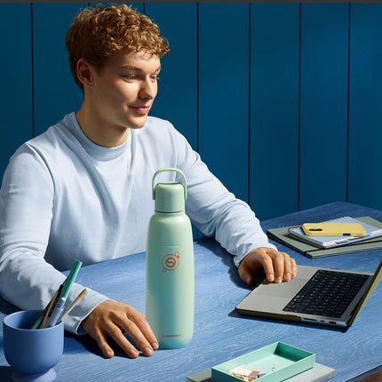 Bouteille isotherme SODASTREAM Fizz & Go Cool menthe 0.9L