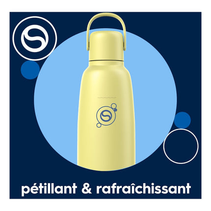 Bouteille isotherme SODASTREAM Fizz & Go Cool jaune citron 0.9L