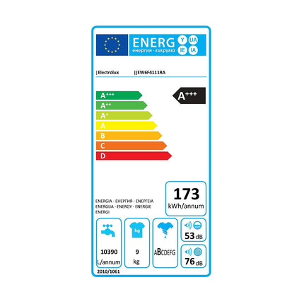 Lave linge hublot ELECTROLUX EW6F4111RA Reconditionné