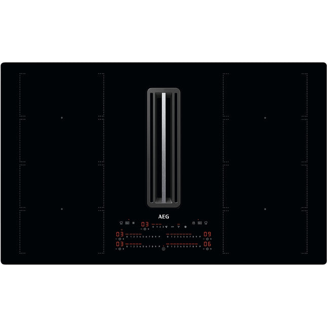 Plaque induction aspirante AEG CCE84779CB Breeze
