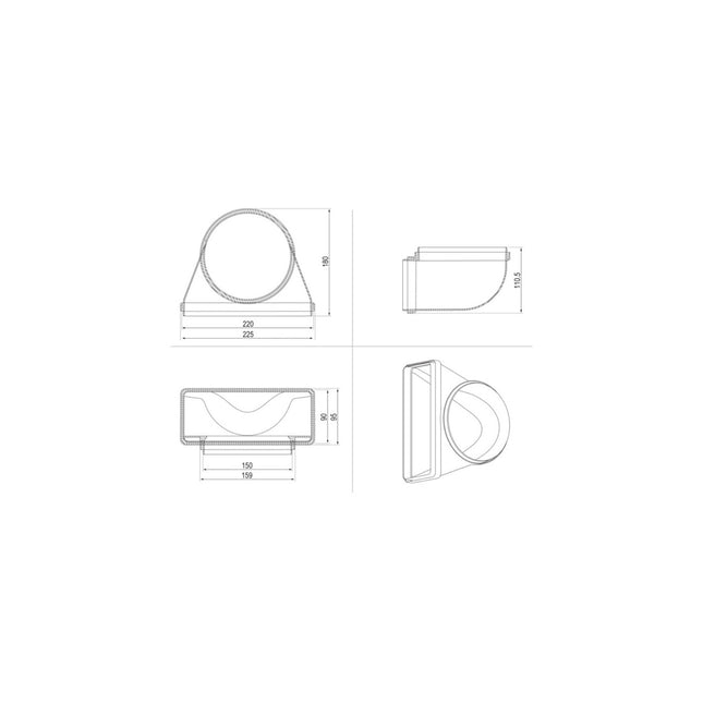 Accessoire ELECTROLUX M2CKCF04