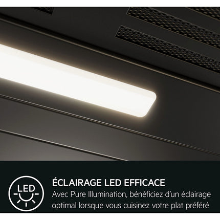 Hotte décorative murale AEG GV77D61ST