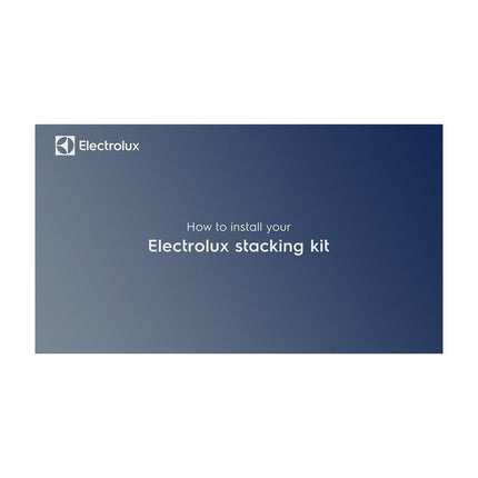 Kit de superposition ELECTROLUX de superposition avec étagère amovible
