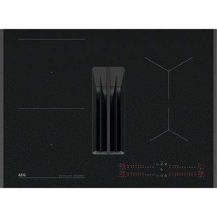 Plaque induction aspirante AEG TH74CB03FZ SaphirMatt