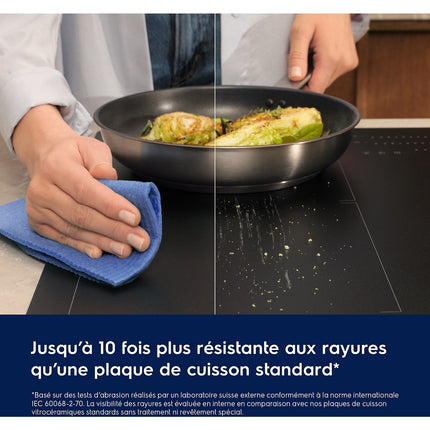 Plaque induction aspirante ELECTROLUX KCC83443CZ SaphirMatt- Hotte intégrée Mat