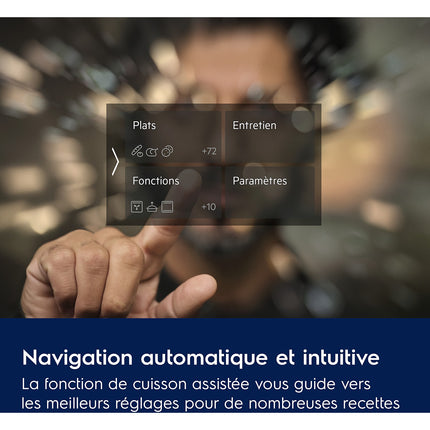 Four encastrable fonction vapeur ELECTROLUX EOA9S3XH Cuisson Sous-vide et Hydrolyse 70L