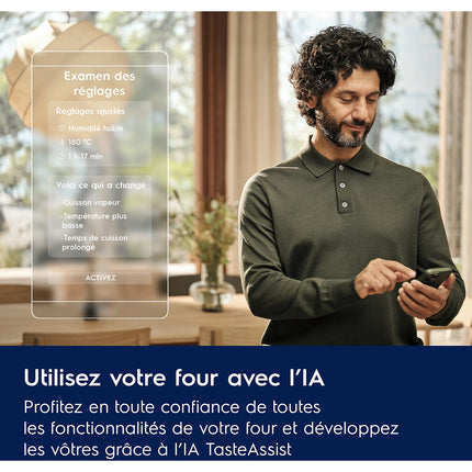 Four encastrable ELECTROLUX EOE9P3XT Pyrolyse Noir mat, Chaleur tournante et Sonde 71L