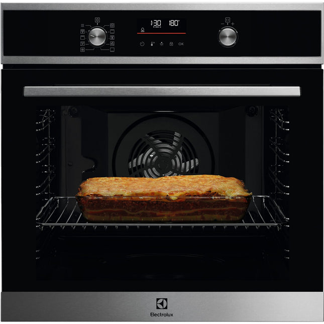 Four encastrable ELECTROLUX EOF6P46VX0 Pyrolyse Chaleur tournante 72L Noir et Inox