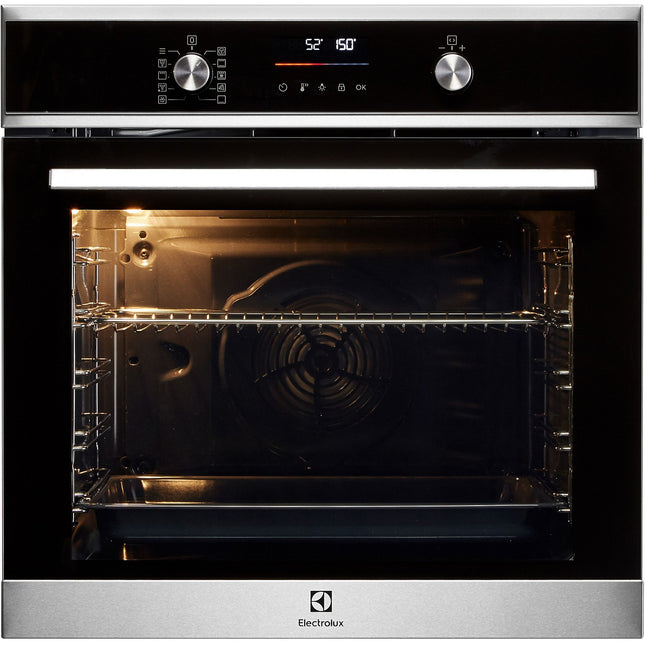 Four encastrable ELECTROLUX EOF6P46VX0 Pyrolyse Chaleur tournante 72L Noir et Inox