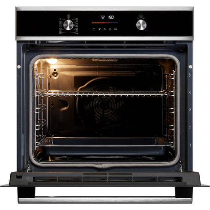 Four encastrable ELECTROLUX EOF6P46VX0 Pyrolyse Chaleur tournante 72L Noir et Inox