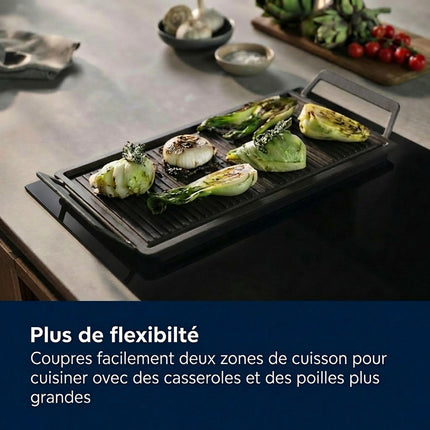 Plaque induction ELECTROLUX EIV63443CT SaphirMatt SE- Anti-rayures et Zone Flex